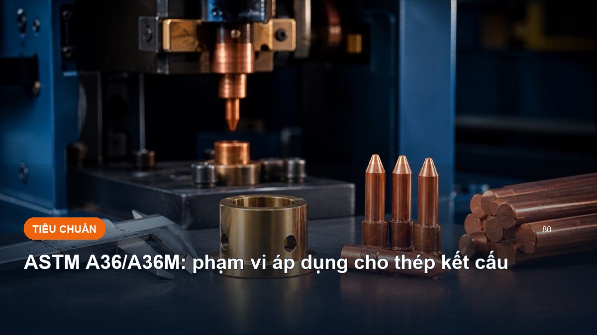 ASTM A36/A36M: phạm vi áp dụng cho thép kết cấu