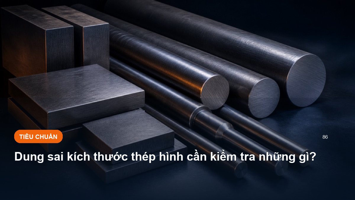 Dung sai kích thước thép hình cần kiểm tra những gì?