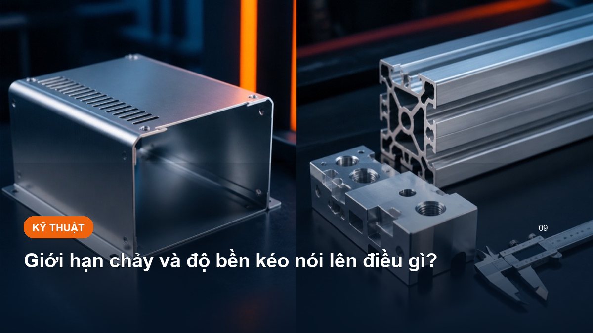 Giới hạn chảy và độ bền kéo nói lên điều gì?