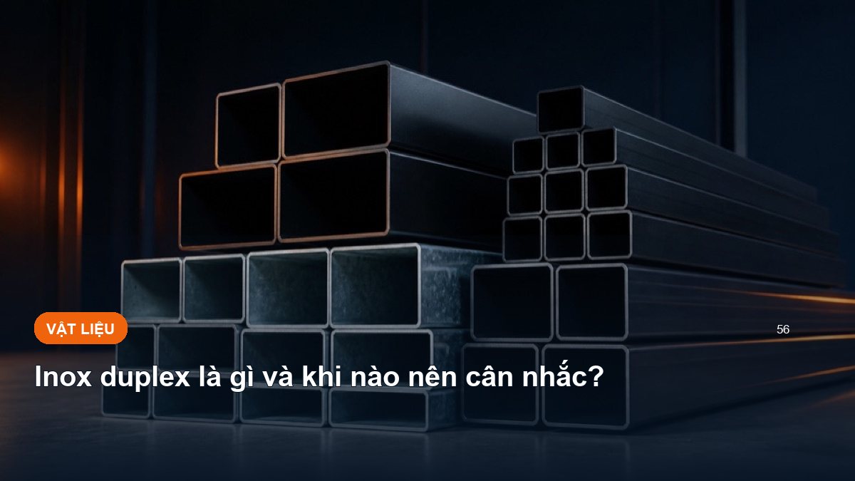 Inox duplex là gì và khi nào nên cân nhắc?