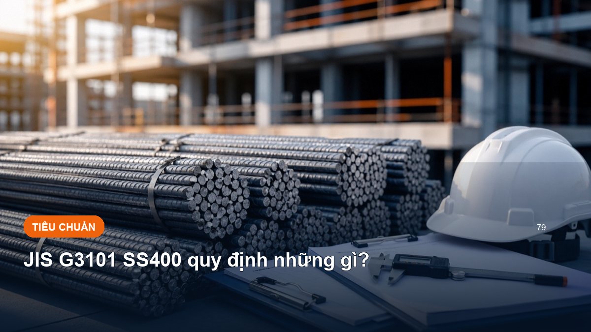 JIS G3101 SS400 quy định những gì?