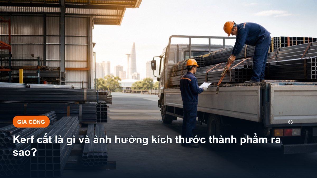 Kerf cắt là gì và ảnh hưởng kích thước thành phẩm ra sao?