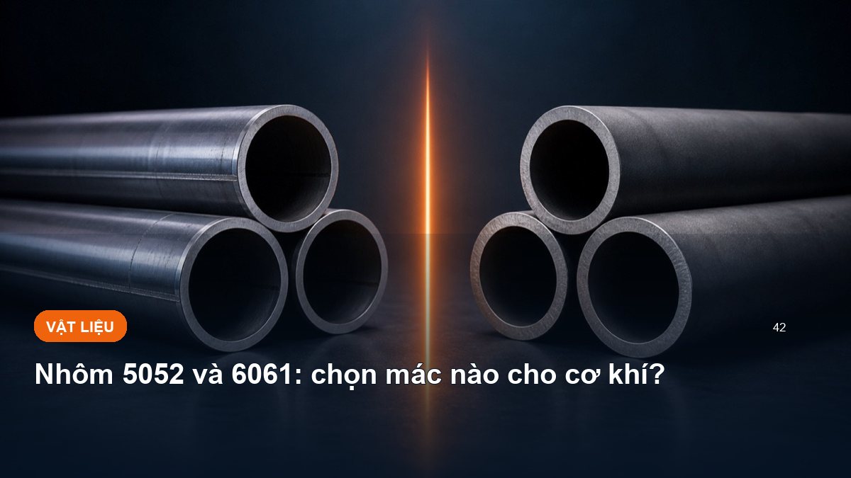 Nhôm 5052 và 6061: chọn mác nào cho cơ khí?