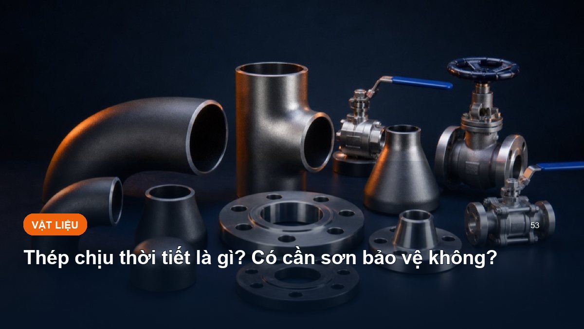 Thép chịu thời tiết là gì? Có cần sơn bảo vệ không?