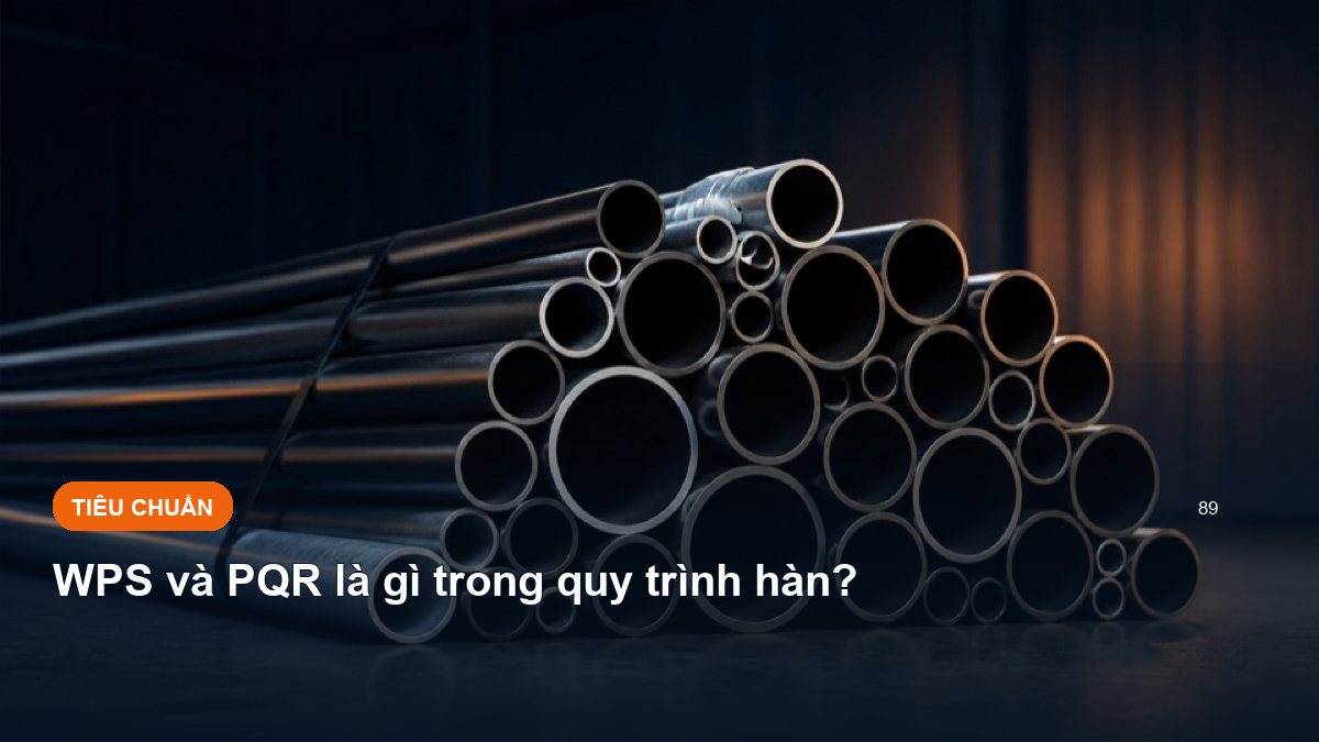 WPS và PQR là gì trong quy trình hàn?